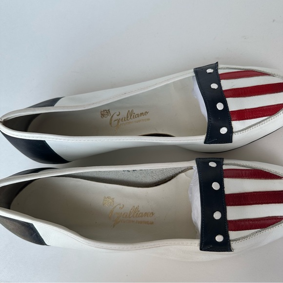 Galliano Real Leather Shoes Size 6 1/2 - Picture 11 of 13